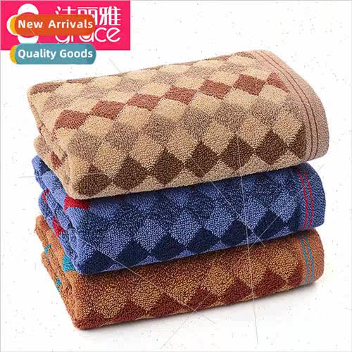 8689 Towel absorbent comtable thickened square dark men hous