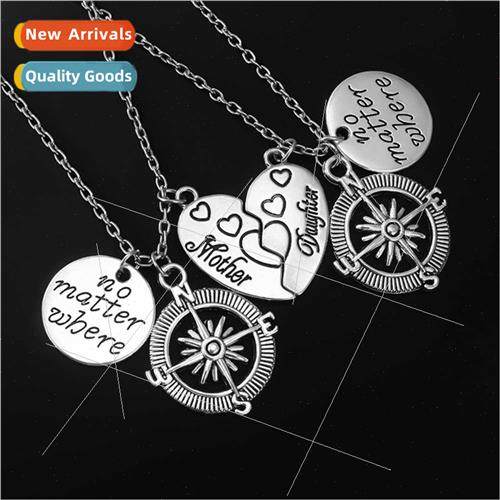 Europe good friend ins compass pendant good girlfriends neck