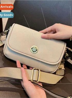 Round small gold lock shoulder slanting cross small square b