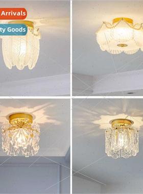 Crystal aisle light corridor light 2021 new light luxury Sca