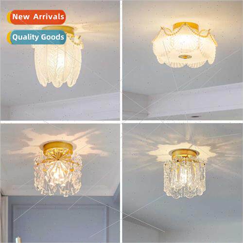 Crystal aisle light corridor light 2021 new light luxury Sca