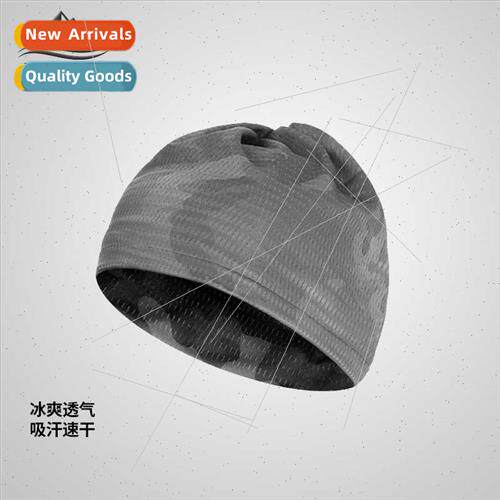 Outdoor cycling beanie summer ice silk breathable sweat-abso