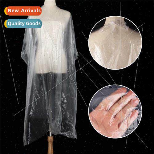 Disposable cloth transparent barber  hair salon hair dyeing