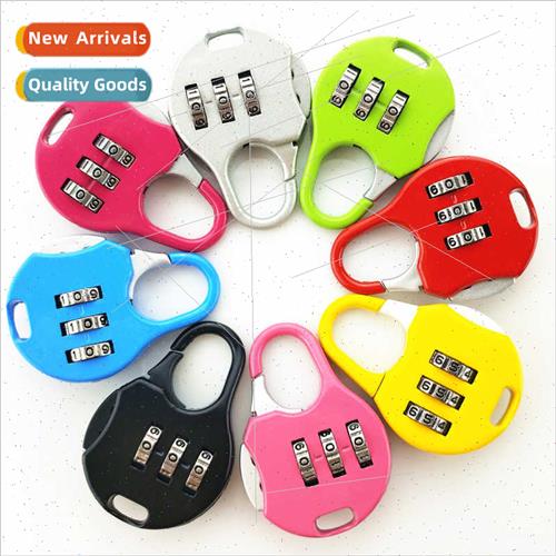108 cartoon mini code small padlock luggage lock  sucase lug