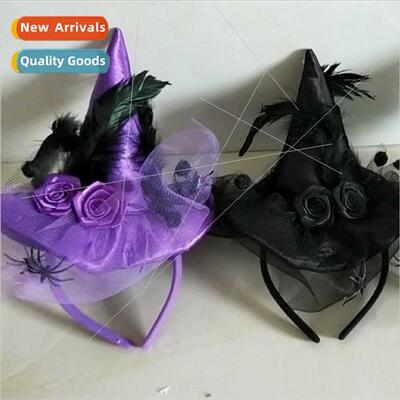 Halloween Wch Hat Spider Hat Ghost Festival HeadbHat Hallowe