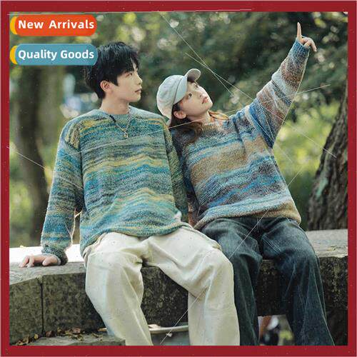 High-grade sheep sweater boys fall winter nd handsome couple