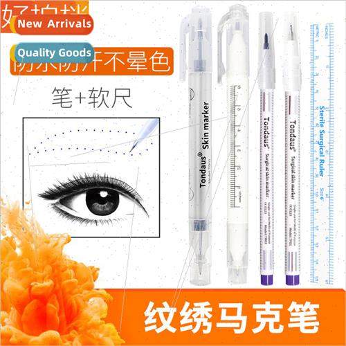 Korean semi-permanent tattoo embroidery skin lip line eyebro
