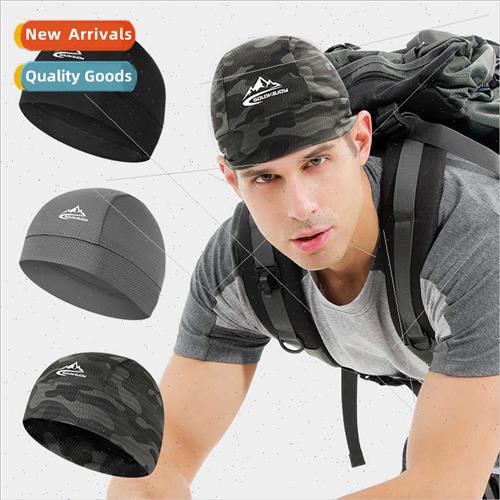 Summer cycling beanie hat men ice silk quick dry melon hat o