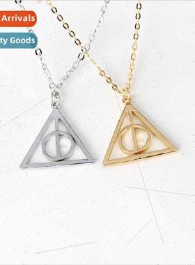 Deathly Hallows resurrection stone pendant accessories rotat