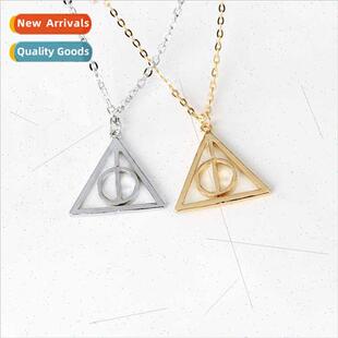 Deathly Hallows resurrection stone pendant accessories rotat