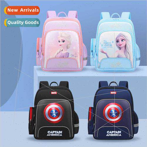 New cartoon cute nd Captain America Aisha children schoolbag