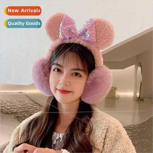muffs warm cute ears students Korean ear female Bear winter