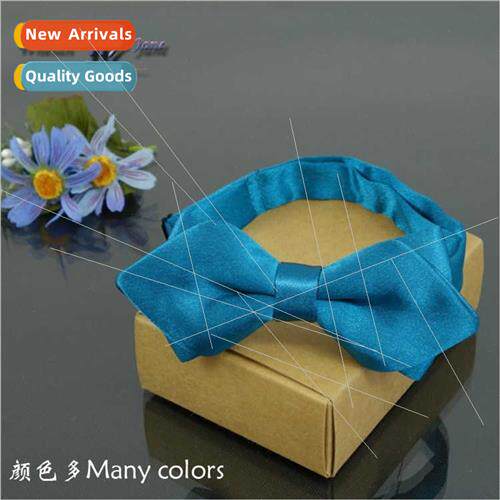 Men women bow tie tie diamond diamond knot business casual b