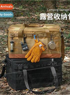 Outdoor camping equipment storage bag barbecue picnic casset