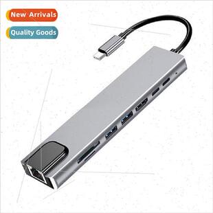 Docking station type-c eight-in-one hub computer hub multi i