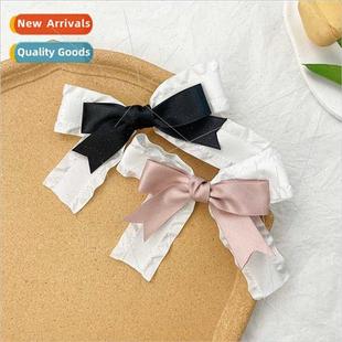 hairpin sweet back elegant head system bow Mori French girl