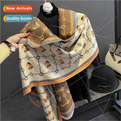 New fashion imation cashmere scarf female winter Korean temp