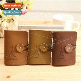 Korean retro romantic Titan flannel bag titan leather card