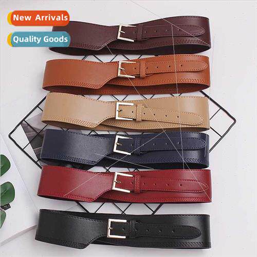 Vintage coat waist seal ladies decorative wide belt sweater