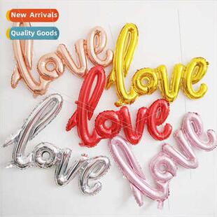 Marriage proposal confession modeling aluminum film balloon