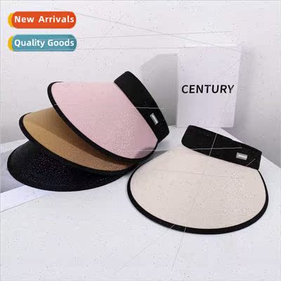 New black rubber layer anti-ultraviolet sunscreen sun hat ou