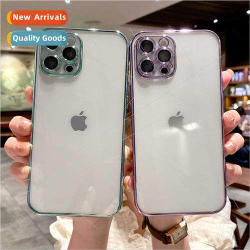 适用iPhone 15 14promax full plating tpu phone case apple 12