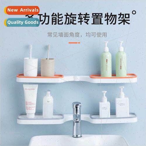 Home Bathroom Countertop Shelf Foldable Bathroom Organizer W