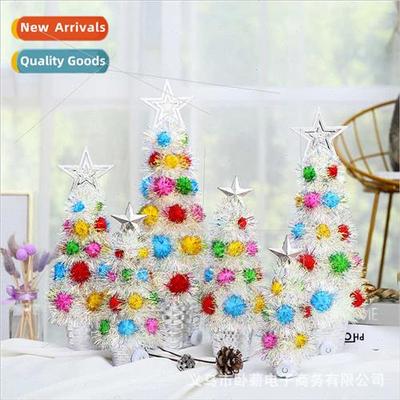 Christmas Tree Christmas Tree Tower wh Macaroon Colored Fur