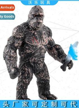 Large giant ape hollow chimpanzee static hpuppet toy model o