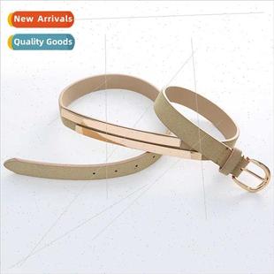 pin buckle fashion women vers Korean belt Belt decorative