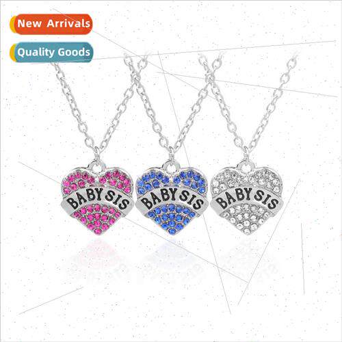 jewelry new letters baby ster good sister love diamond neckl