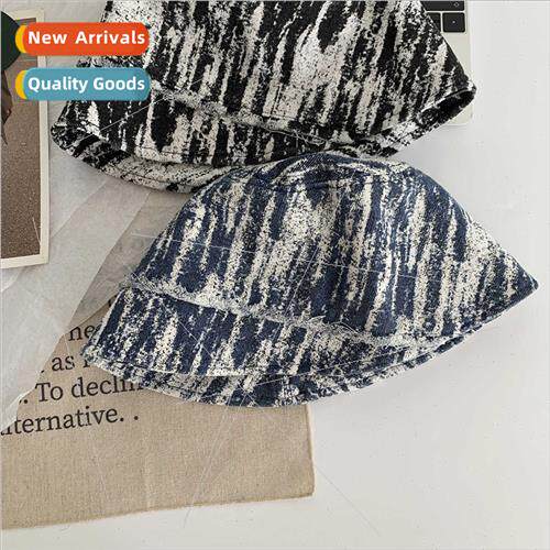narrow brim pot hat women  round face personalized hat fishe
