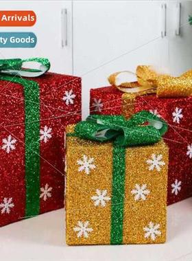 Christmas decorations PVC gift box Christmas gift set box or