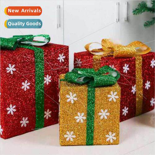 Christmas decorations PVC gift box Christmas gift set box or