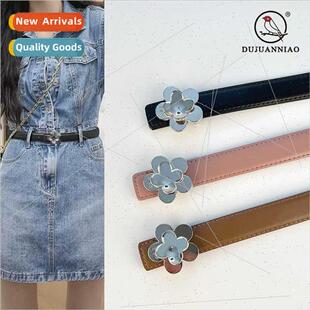 New leather women belts versatile casual business belt jeans