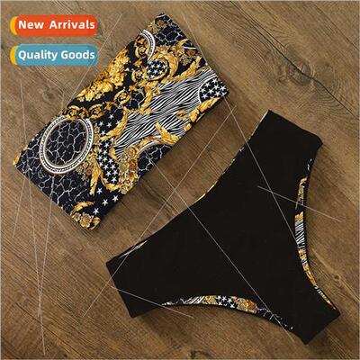 Swimsu Womens Sexy Two Wear Spl Bikini Plunge One Shoulder 2