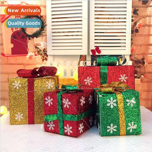 Christmas decorations gift box header shopping mall hotel wi