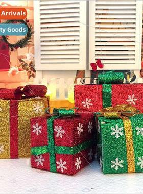 Christmas decorations gift box header shopping mall hotel wi