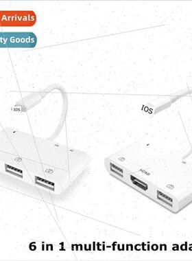 6 in 1 For ghtning to OTG Digal AV Adapter HUB HDMI 108