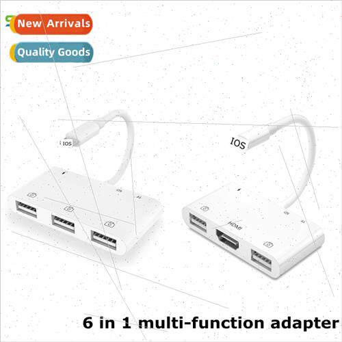 6 in 1 For ghtning to OTG Digal AV Adapter HUB HDMI 108
