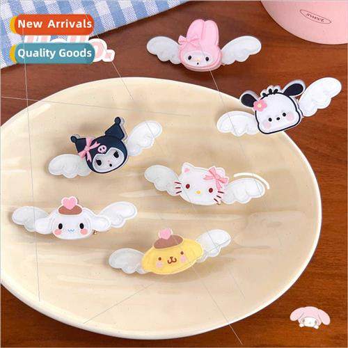 Cute cartoon animals wh wings duckbill clip hair clips sweet