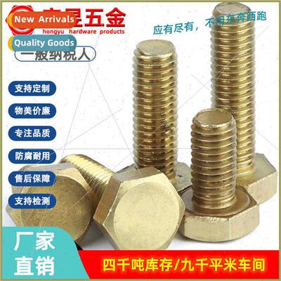 Copper hexagon socket head cap screws brass hexagonal screws