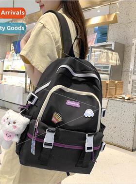 Korea schoolbag female Japan Rui camp hundred double shoulde