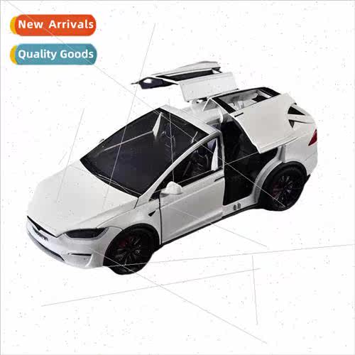 Tesla MOEDLX simulation 1/24 alloy sound light boomerang chi