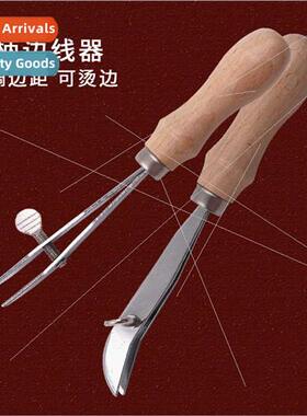 Wooden Handle Crimper Wallet Trimmer Scribe Sidewinder Upgra