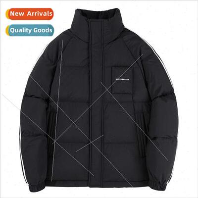 Winter new collar thickened down jacket men short youth whe
