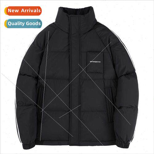 Winter new collar thickened down jacket men short youth whe