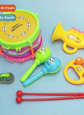 Baby double-sided hand-knocking toys small waist drum Childr