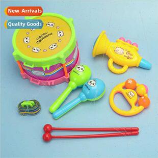 Baby double-sided hand-knocking toys small waist drum Childr