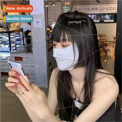 Summer ice silk mask Ms. anti-ultraviolet thin breathable ve